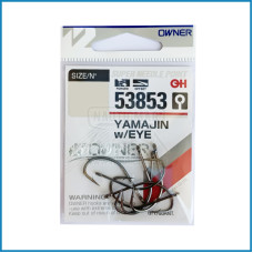 Anzol Owner 53853 Yamajin W/Eye nº1