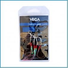 Assist Vega Twin White Flash nº2/0 2pcs