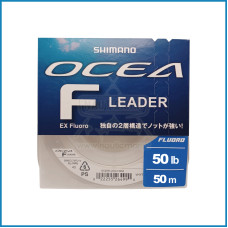 Linha Shimano Ocea Leader EX Fluoro 50LB 0.628 50m