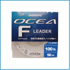 Linha Shimano Ocea Leader EX Fluoro100LB 0.916 50m