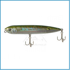 Amostra Spanish Lures Omega 90 13g Holographic Needlefish